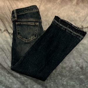 Flare high rise jeans